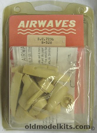 Airwaves 1/72 B-52H Conversion With EVS Nose Option -  For Monogram B-52D Kit, SC7236 plastic model kit